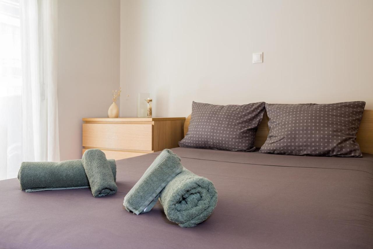 Lovely New Βuild Flat Near Metro - Free Parking Athen Eksteriør bilde